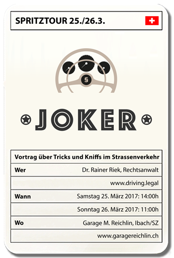 SPRITZTOUR Fiat 124 Spider 25.-26.3. TRICKS und KNIFFS im STRASSENVERKEHR