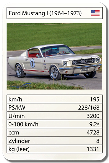 Ford Mustang I (1964–1973)