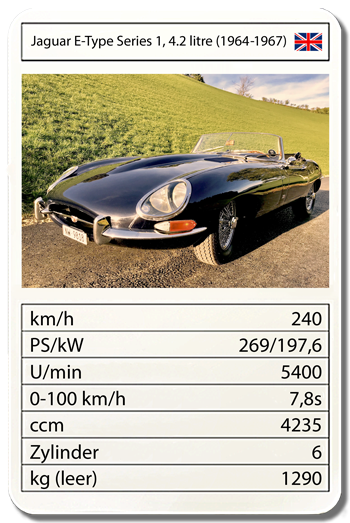 Jaguar E-Type Series 1, 4.2 litre (1964-1967)