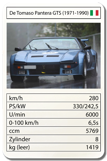 De Tomaso Pantera GTS (1971-1990)